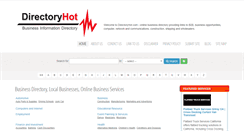 Desktop Screenshot of directoryhot.com